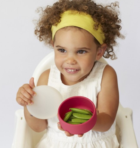 兒童學習碗-粉/綠/藍