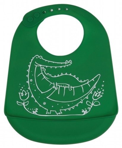 嬰兒圍兜-鱷魚（綠）